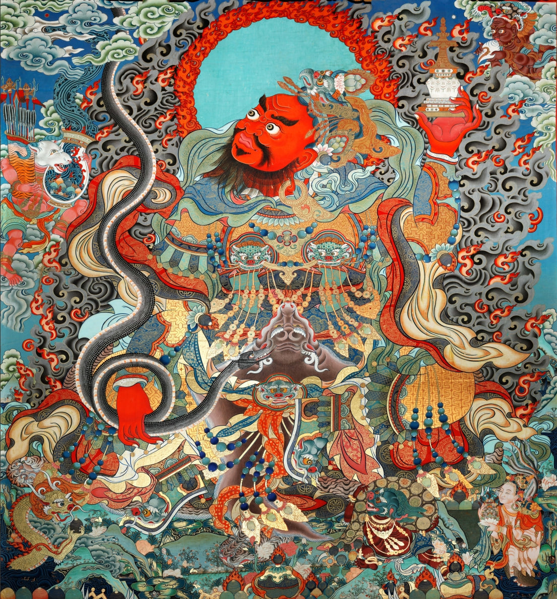 Exploring the Maitreya Hall: Tibetan Thangka Murals & Their Spiritual Power